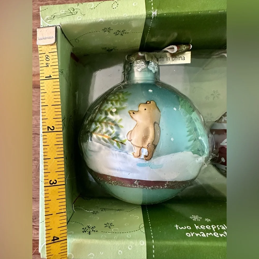 Classic Pooh ornaments brand NEW IN BOX 2